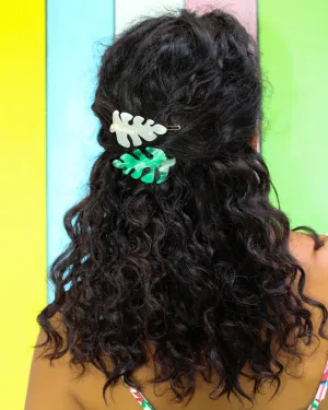 Unbeleafable - Floral Barrettes