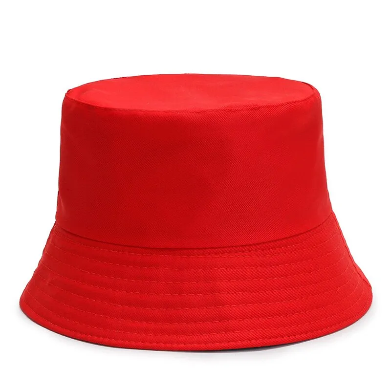 Unisex Summer Reversible Bucket Hat