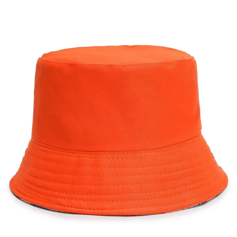 Unisex Summer Reversible Bucket Hat