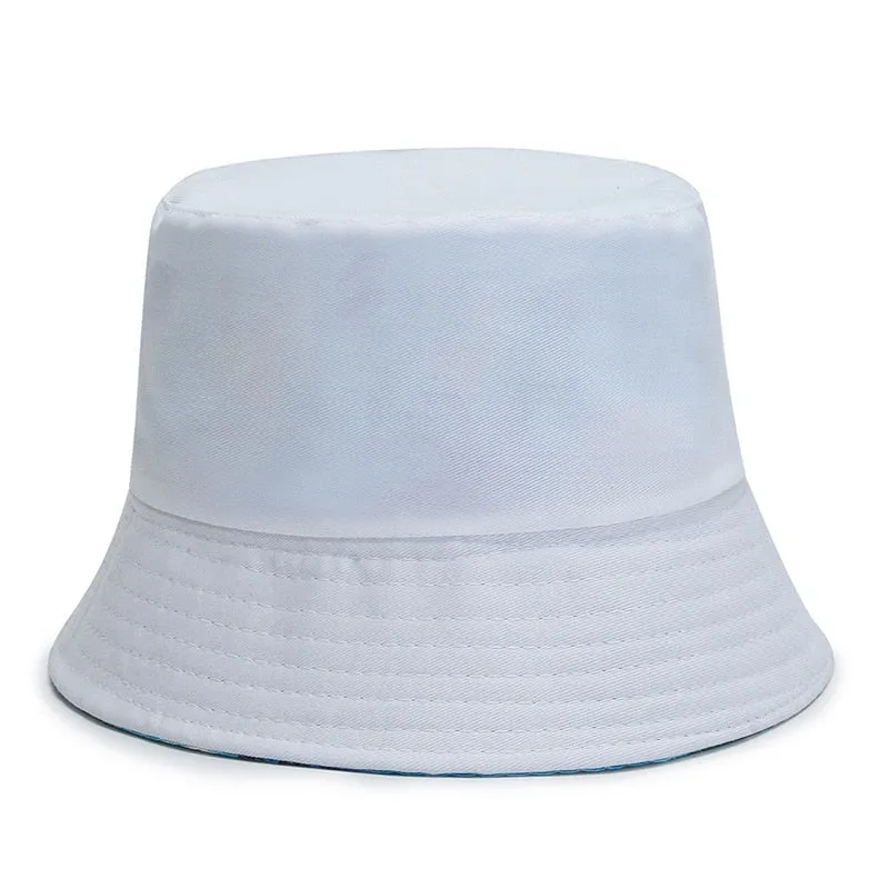 Unisex Summer Reversible Bucket Hat