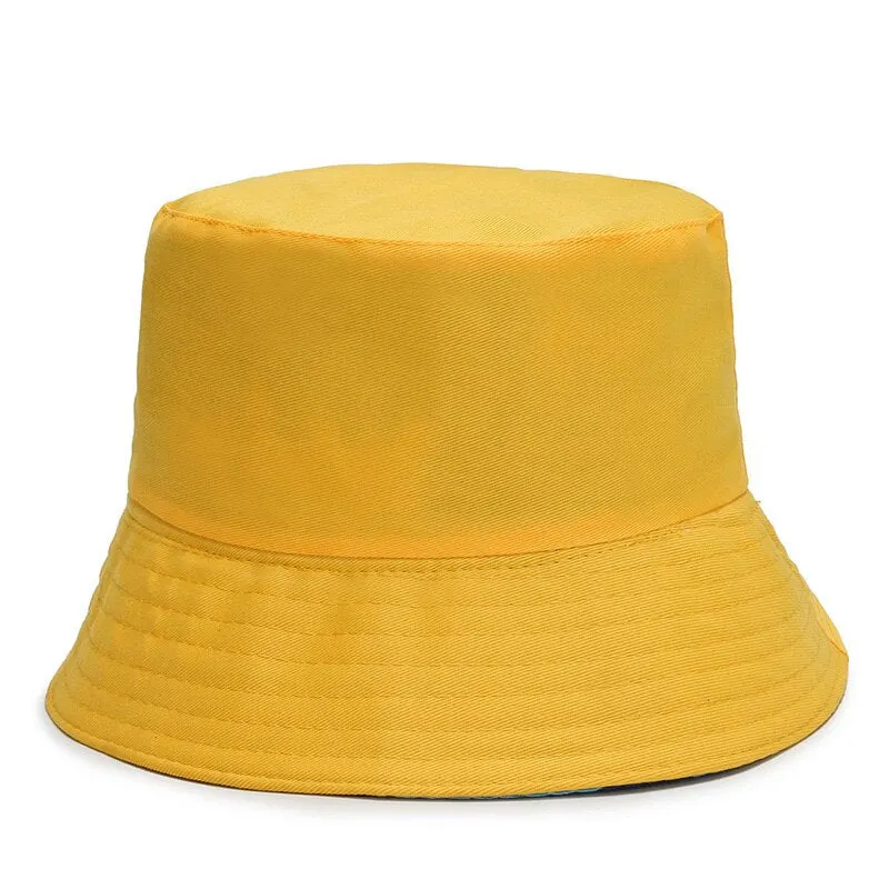 Unisex Summer Reversible Bucket Hat