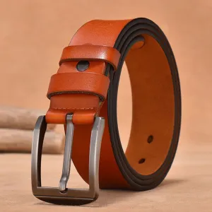 Vintage Fashion Designer Genuine Leather Belts